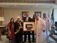 Kuwait envoy welcomes delegation of students with disabilities in UK