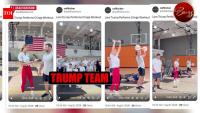 Lara Trump says she is working out for all Trumps as Donald Trump skips administration fitness push