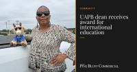 UAPB dean receives award for international education