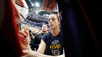See Caitlin Clark photos from Indiana Fever vs Chicago Sky on Saturday