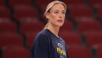 Chicago Sky player ejected for hard foul on Indiana Fever's Sophie Cunningham