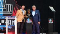 “New Orleans, you accepted me": Drew Brees gives emotional speech at Hall of Fame ceremony