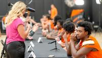 See OSU players, coaches at OSU media day in Stillwater