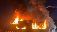 BREAKING: Massive fire guts popular Devers fuel and food stop between Beaumont and Houston