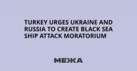 Turkey Urges Ukraine and Russia to Create Black Sea Ship Attack Moratorium