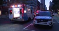 Pedestrian fatally struck by USPS truck in Manhattan, sources say