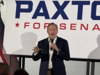 Hecklers crash Ken Paxton’s U.S. Senate campaign stop in San Antonio