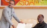 MoS Kirti Vardhan Singh calls on Cote d’Ivoire President, discusses growing partnership