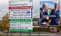 SNP's Monklands Hospital plan was 'already two years behind' when ministers scrapped it