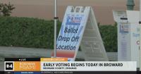 Early voting begins for Florida primaries in Broward County