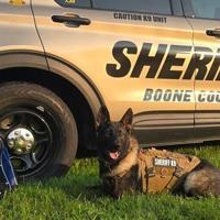 Boone County law enforcement grateful for donated K9 vests