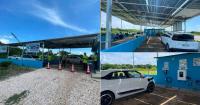 New "solineras" inaugurated in Villa Clara, including the first fast and ultra-fast charging station for electric vehicles