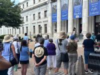 Rally at Media courthouse commemorates Voting Rights Act