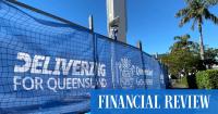 Queensland goes from maroon to blue in LNP marketing blitz