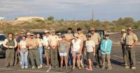 Rangers And Residents Join Forces To Clean Beach