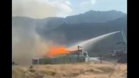 Home under construction burns in SkyRidge community near Jordanelle
