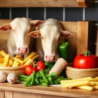 Short-Term Animal-Product Restriction Rapidly Alters Human Proteogenomic Profiles