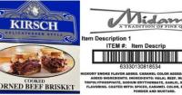 City Foods, Inc. recalls ready-to-eat pastrami and corned beef products due to possible listeria contamination