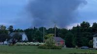 Maine firefighters expected to be working throughout the night at Monson mill fire