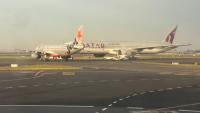 Jetstar, Qatar plane near-miss at Sydney Airport injures crew member
