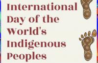 International Day of World's Indigenous Peoples being observed