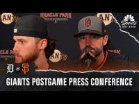 Tony Vitello and Landen Roupp assess ‘pain’ of 8-0 loss to Tigers | NBC Sports Bay Area