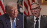 Trump visibly deflated after reporter's stinging comeback to claim he's 'one of the greatest presidents ever'