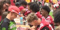 Nebraska Football Fan Day connects players with supporters