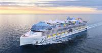 I went on world's biggest cruise ship and ended up dangling 154ft above the ocean
