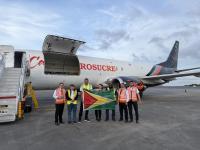 Air Cargo Pack completes first cargo flight from Colombia to Guyana