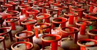 Cooking LP Gas being supplied by bottling outside Valley