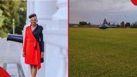 Charlene Ruto: Choppers land at William Ruto’s Kilgoris farm ahead of daughter’s engagement ceremony