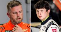 Justin Allgaier confronts Brent Crews after late-race Iowa crash ruins win bid