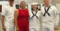 Barnaby siblings advance in U.S. Navy