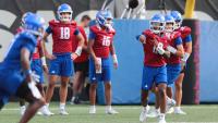 How Kansas football quarterback Chase Jenkins fits into KU’s plans