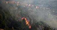 Wildfire threat eases in Albanian town after hundreds flee