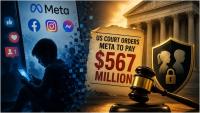 Meta hit with $567m fine in New Mexico over child safety concerns