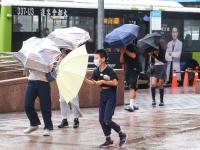 Typhoon Dolphin causes damage across northern Taiwan