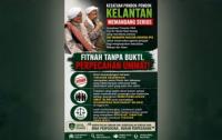 General : Kesatuan Pondok Kelantan Urges Muslim Leaders To Reject Politics Of Slander, Division