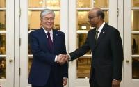 Kassym-Jomart Tokayev congratulates Singapore on its Independence Day