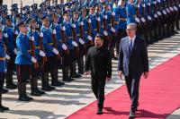 Ukrainian, Serbian leaders meet