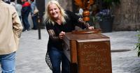 Why this pianist hauls her 'street piano' on the road through Europe year after year