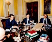The international controversy that the Permanent Deputation premiered: Juan Carlos I and a trip to Videla's Argentina