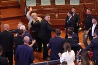 Lawmaker hurls eggs at Kosovo prime minister amid political deadlock
