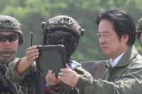 Taiwan president oversees coastal strike drill in annual war games