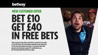 PSG vs Man Utd betting offer: Bet £10 get £40 in free bets on Betway