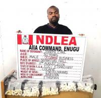Italy-based businessman excretes 98 wraps of cocaine at Enugu airport