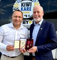 Kiwi K.A.R.E Founder Awarded Ukraine’s Order of Merit for Humanitarian Leadership