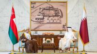 HM the Sultan pays private visit to Sheikh Tamim
