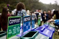 Of the thousands who attend Outside Lands, some 600 are sorting trash